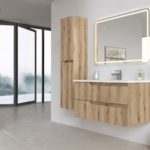 Piramida Euridika 100 H lavabo sa ormarićem PINO/OAK