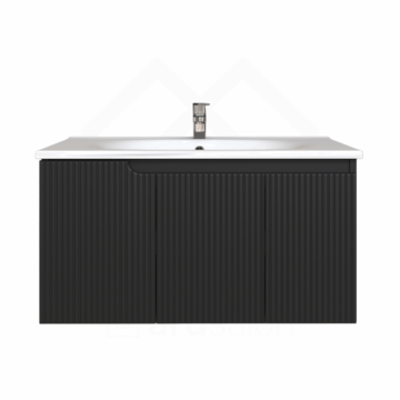 Piramida Euridika 100 HV lavabo sa ormarićem PINO BLACK