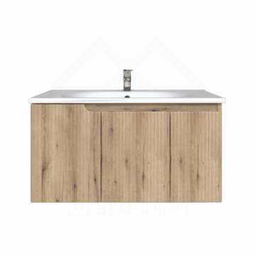 Piramida Euridika 100 H/V lavabo sa ormarićem PINO/OAK