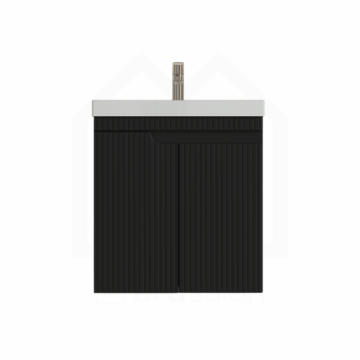 Piramida Euridika 60LH lavabo sa ormarićem PINO/BLACK