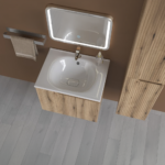 Piramida Euridika H/V lavabo sa ormarićem PINO/OAK
