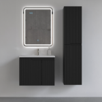 Piramida Euridika H/V lavabo sa ormarićem PINO/BLACK