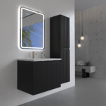 Piramida Euridika H/V lavabo sa ormarićem PINO/BLACK