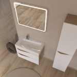 Piramida Euridika 70 lavabo sa ormarićem ALPINA/OAK