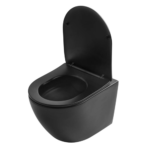 Slovarm WC šolja K rimless sa daskom crna B YJ-2380B