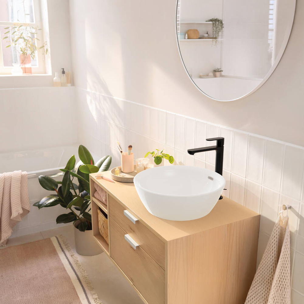 Hansgrohe Rebris S slavina za umivaonik 240 visoka sa podsklopom CoolStart Mat Black 72580670 Hansgrohe Rebris S slavina za umivaonik 240 visoka sa podsklopom CoolStart Mat Black 72580670