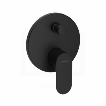 Hansgrohe Rebris S ugradna maska za tuš sa prebacivačem Mat Black 72466670