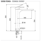 Remer Infinity baterija za lavabo I11L