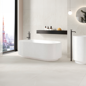 Cortina Avorio Rett 30.4x61