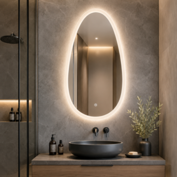 Led ogledalo Lui Edge 50x95 3u1 + grejač