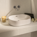 Roca Meridian nadgradni lavabo 46x36,5 beli A327748000 Roca Meridian nadgradni lavabo 46x36,5 beli A327748000