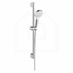 Hansgrohe Crometta 100 Eco Smart klizna šipka set 65cm White/Chrome 26535400