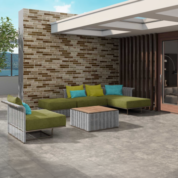 Super Ceramica Adobe Gris 19x57