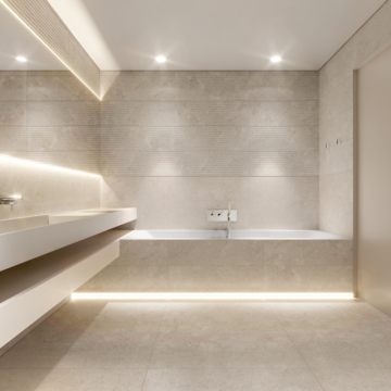 Pamesa Ceramica Sospiro Releve Marfil matt, rett 30x90