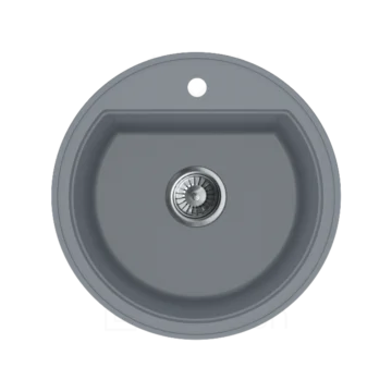 Milo Essence granitna sudopera O51 Diamond grey sa sifonom ESS.D.1KBO