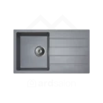 Milo Metro granitna sudopera 76x44 Diamond grey sa sifonom MET.D.1KDO