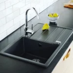 Milo Metro granitna sudopera 62x44 Lava stone sa sifonom MET.L.1KKO