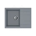Milo Retto granitna sudopera 65x50 Diamond grey sa sifonom RET.D.1KKO