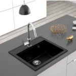 Milo Retto granitna sudopera 56x51 Lava stone sa sifonom RET.L.1KBO