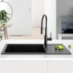 Milo Retto granitna sudopera 65x50 Lava stone sa sifonom RET.L.1KKO