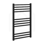 Warme Saar sušač 500x800 mat crni WA-S-5080MB
