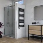 Warme Werra sušač 400x1200 mat crni WA-W-40120MB