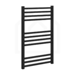 Warme Werra sušač 500x800 mat crni WA-W-5080MB